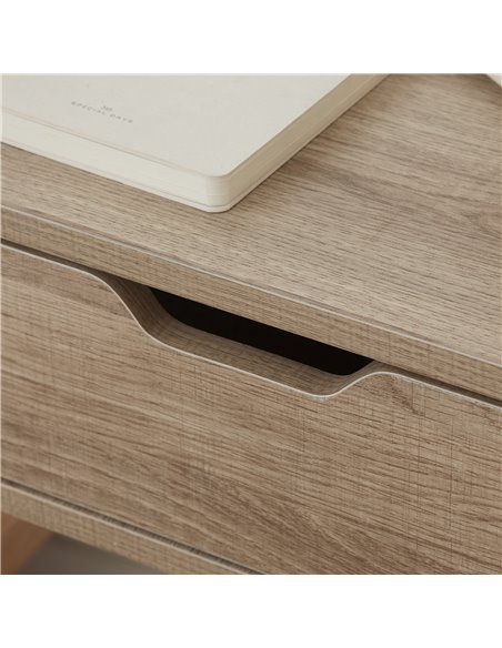 HOMCOM Floating Bedside Cabinet with Drawer, Wall Mounted Nightstands, Modern Bedside Table with Storage for Bedroom 831-629V00N - pic 85815 | FastDaddyshop