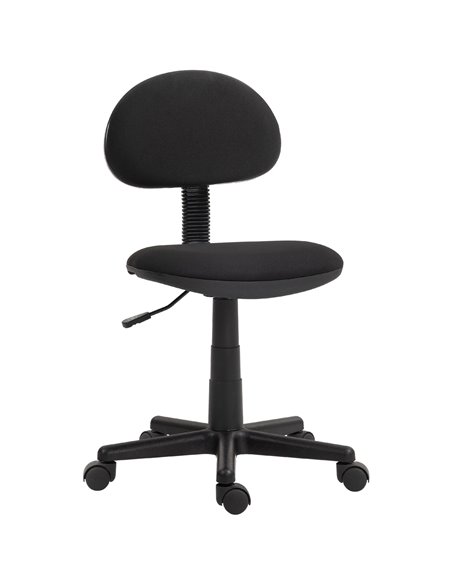 HOMCOM Small Armless Office Chair - Black 921-727V70BK - pic 86240 | FastDaddyshop