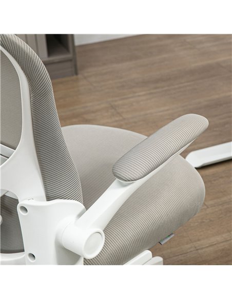 Vinsetto Multi-Adjustable Office Chair, with Lumbar Support, Headrest and Mesh Back - Grey 921-688V70GY - pic 86572 | FastDaddyshop