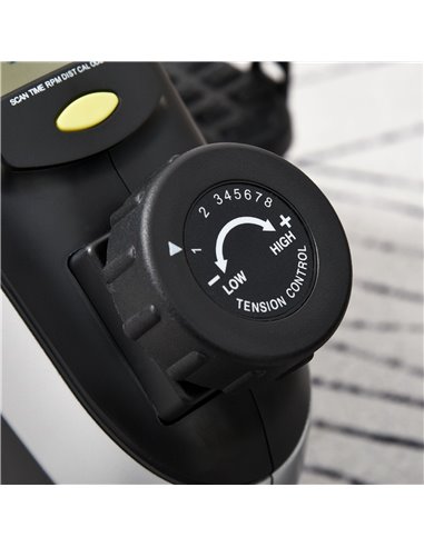 HOMCOM Mini Exercise Bike Under Desk Bike 8 Levels Magnetic Resistance Stationary Bike Leg Fitness w/ LCD Display A90-227