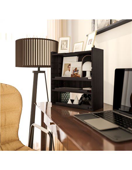 HOMCOM Four-Tier Desktop Organiser - Dark Brown 922-005V80DR - pic 86940 | FastDaddyshop