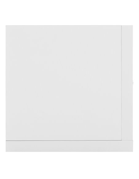 HOMCOM Wall Mount 84 CD / 56 DVD/Blu-ray/ Media Storage Rack 4 Cubes Wooden Shelf Organizer Unit Bookcase Display (White) 833-13 - pic 87003 | FastDaddyshop