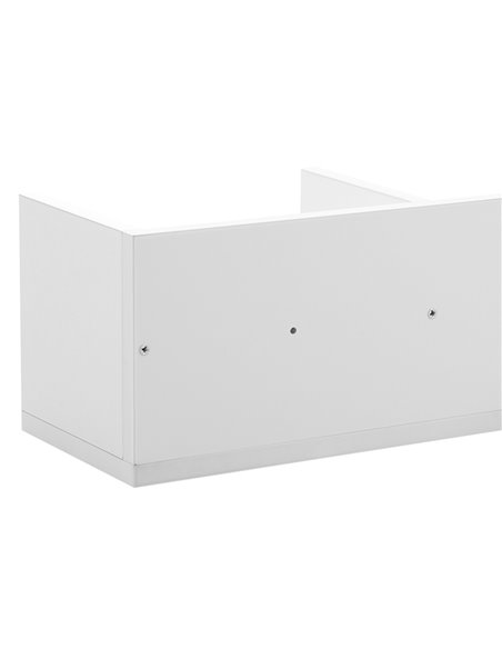 HOMCOM Wall Mount 84 CD / 56 DVD/Blu-ray/ Media Storage Rack 4 Cubes Wooden Shelf Organizer Unit Bookcase Display (White) 833-13 - pic 87004 | FastDaddyshop