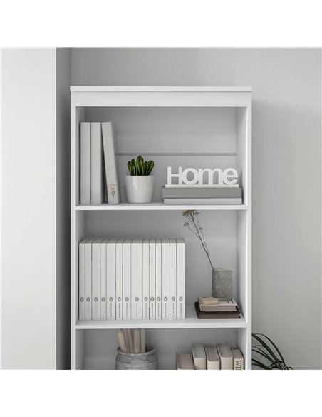 HOMCOM 180cm Tall Bookcase, with Shelves and Drawers - White 836-564V00WT - pic 87129 | FastDaddyshop
