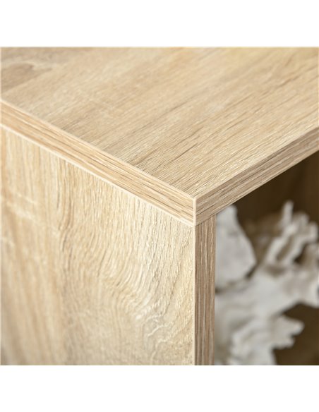 HOMCOM Six-Cube Bookcase - Oak Wood Effect 836-369AK - pic 87192 | FastDaddyshop
