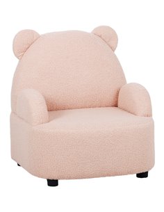 AIYAPLAY Kids Sofa Kids Armchair, Bear Shaped Toddler Chair for Bedroom Playroom Living Room, Aged 18 Months to 3 Years, Pink 31