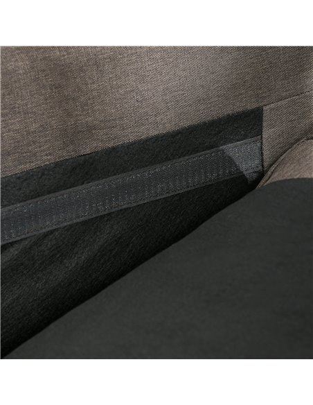 HOMCOM Two Seater Sofa, Fabric Sofa Couch with Nailhead Trim, Loveseat Sofa Settee for Living Room, Dark Brown 839-995V70DR - pic 87571 | FastDaddyshop