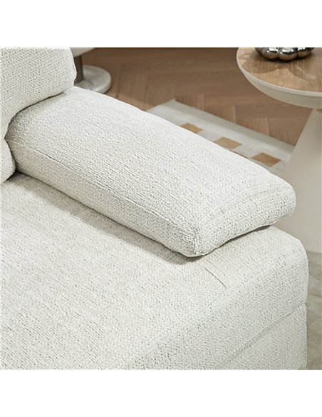 HOMCOM 2 Seater Sofa, Modern Fabric Loveseat with Spring Cushion and Metal Legs, Small Couch for Living Room, Bedroom, Home Offi - pic 87687 | FastDaddyshop