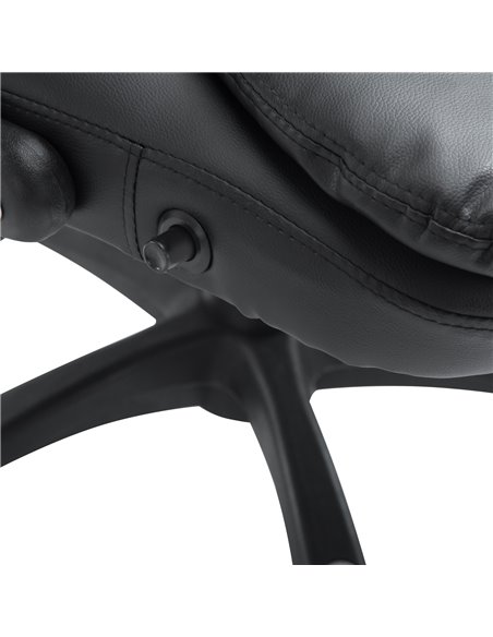 HOMCOM Executive Office Chair with Massage and Heat, High Back PU Leather Massage Office Chair With Tilt and Reclining Function, - pic 8823 | FastDaddyshop
