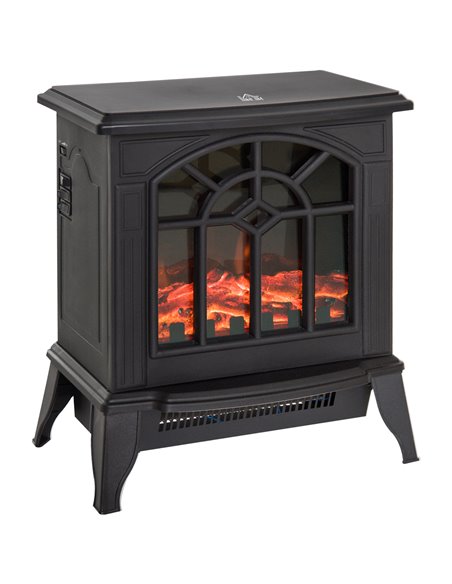 HOMCOM Electric Heater, 1000W/2000W-Black 820-130 - pic 88400 | FastDaddyshop