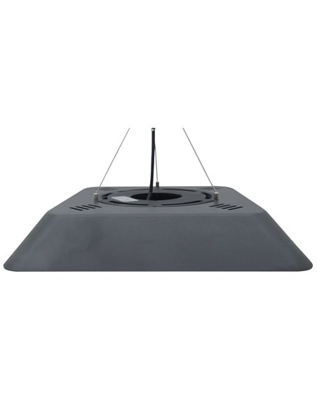 Outsunny 2000W Electric Hanging Patio Heater Ceiling Mounted Halogen Heating Indoor Outdoor with Remote Control Aluminium 842-13 - pic 88578 | FastDaddyshop