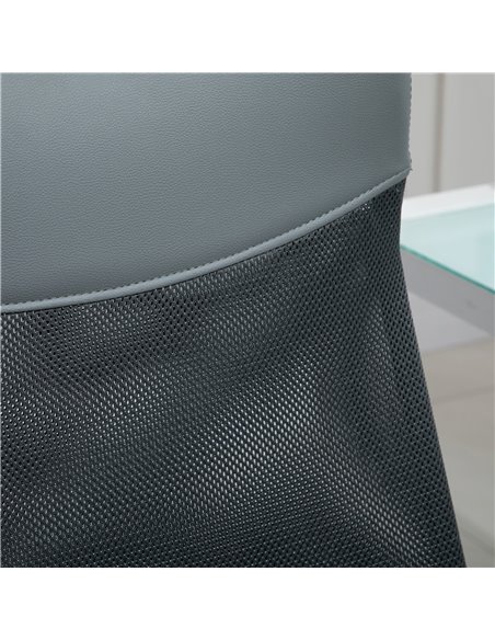 HOMCOM Ergonomic Office Chair Mesh Chair with Adjustable Height Tilt Function Black - pic 8900 | FastDaddyshop