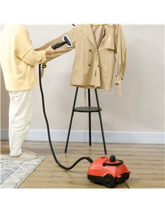 HOMCOM Portable Steam Cleaner for Chemical Free Cleaning, 3.5bar Multi-purpose Steamer w/ 13 Pieces Accessory, Steam Mop for Kit 2