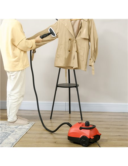 HOMCOM Portable Steam Cleaner for Chemical Free Cleaning, 3.5bar Multi-purpose Steamer w/ 13 Pieces Accessory, Steam Mop for Kit - pic 89031 | FastDaddyshop