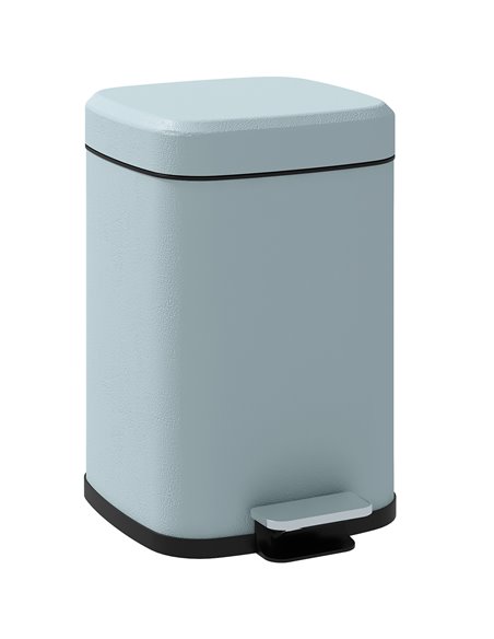 HOMCOM 12 Litre Pedal Bin, Fingerprint Proof Kitchen Bin, Metal Rubbish Bin w/ Soft-close Lid, Foot Pedal & Removable Inner Buck - pic 89093 | FastDaddyshop