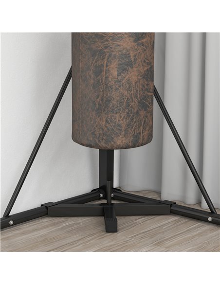 SPORTNOW Foldable Punch Bag Stand for Heavy Bag, Speed Bag, Freestanding and Adjustable - Black A91-300V00BK - pic 89362 | FastDaddyshop