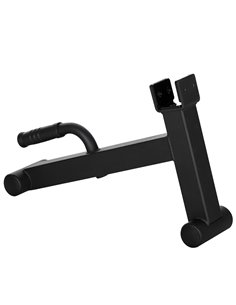 SPORTNOW Barbell Jack, Deadlift Jack w/ Non-Slip Handle, Easily Load & Unload 200kg Barbell Plates for Home Gym Deadlifting Weig