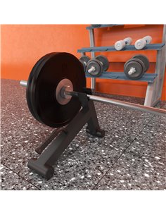 SPORTNOW Barbell Jack, Deadlift Jack w/ Non-Slip Handle, Easily Load & Unload 200kg Barbell Plates for Home Gym Deadlifting Weig 2