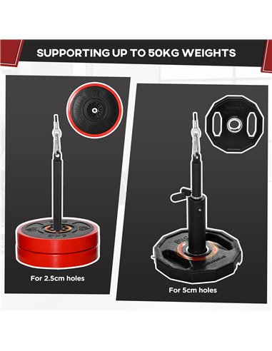 SPORTNOW Cable Machine Pulley System, Lat Pull Down System with DIY Loading Weight for Home Gym Biceps Tricep Arm Shoulder Back 
