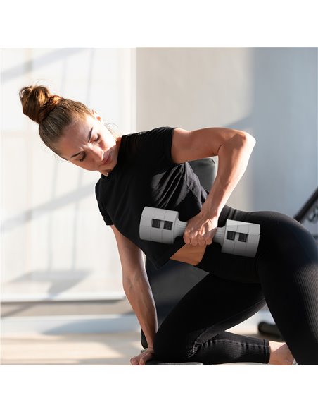 SPORTNOW Adjustable Dumbbells Set, Weights for Home Gym Workout, 2.5KG x 2, for Women and Men A91-307V00WT - pic 89409 | FastDaddyshop