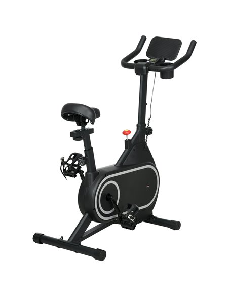 SPORTNOW Magnetic Indoor Cycling Bike, Exercise Bike with Silent Flywheel, LCD Display, Tablet Holder, Comfortable Seat A90-353V - pic 89471 | FastDaddyshop