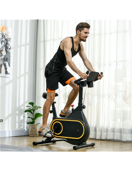SPORTNOW Magnetic Indoor Cycling Bike, Exercise Bike with Silent Flywheel, LCD Display, Tablet Holder, Comfortable Seat A90-353V - pic 89472 | FastDaddyshop