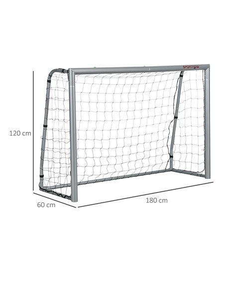 SPORTNOW Rapid-Set Football Net: 6ft x 2ft Garden Goal with Ground Pegs, Sturdy Outdoor Sports Gear. A62-038V00GY - pic 89482 | FastDaddyshop