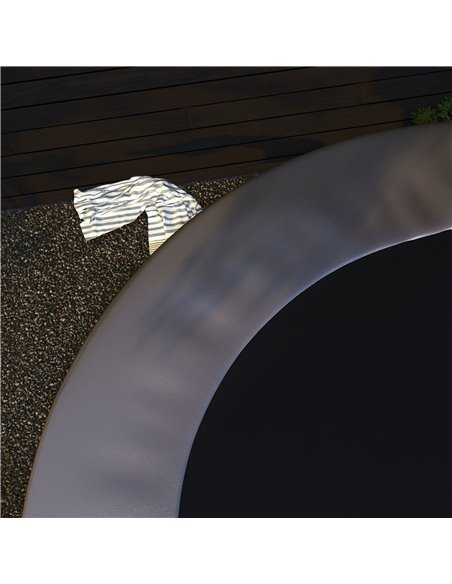 SPORTNOW Trampoline Replacement Jumping Mat, Includes Spring Pull Tool & 72 V-Hooks, Compatible with 12ft Frames & 14cm Springs  - pic 89497 | FastDaddyshop