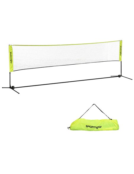 SPORTNOW Adjustable Net: 4m Height for Badminton, Tennis, Pickleball, Volleyball, Outdoor Sports with Carry Bag, Cobalt Blue A95 - pic 89534 | FastDaddyshop
