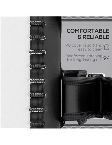 SPORTNOW Kick Shield for Martial Arts Training, Thick Padding, for Muay Thai, Karate, Taekwondo, Kickboxing, Black A91-312V01BK