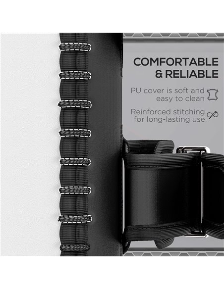 SPORTNOW Kick Shield for Martial Arts Training, Thick Padding, for Muay Thai, Karate, Taekwondo, Kickboxing, Black A91-312V01BK - pic 89548 | FastDaddyshop