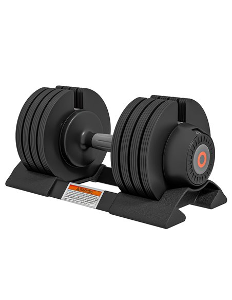 SPORTNOW Adjustable Dumbbells Set, 4-in-1 Weights Set with Storage Tray and Non-Slip Handle, 6KG 11KG 16KG 20KG A91-335V01BK - pic 89642 | FastDaddyshop