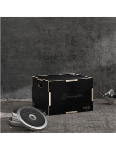 SPORTNOW 3-in-1 Wooden Plyo Box, Anti-Slip Plyometric Jump Platform, Step up Exercise Box w/ Handle Openings for Home Gym Traini 2