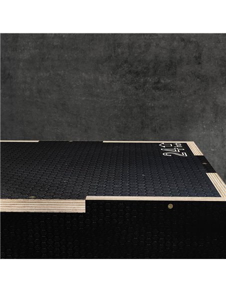 SPORTNOW 3-in-1 Wooden Plyo Box, Anti-Slip Plyometric Jump Platform, Step up Exercise Box w/ Handle Openings for Home Gym Traini - pic 89703 | FastDaddyshop