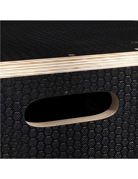 SPORTNOW 3-in-1 Wooden Plyo Box, Anti-Slip Plyometric Jump Platform, Step up Exercise Box w/ Handle Openings for Home Gym Traini - pic 89704 | FastDaddyshop