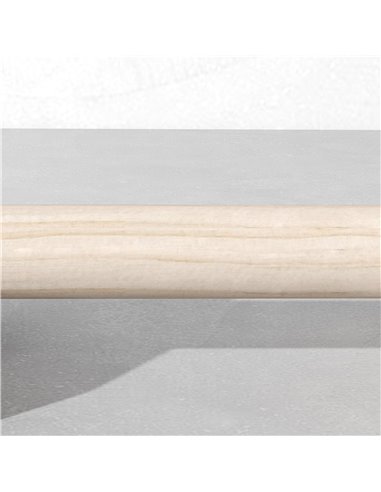SPORTNOW Wooden Parallettes Bars Push up Handles with Non-Slip Base, Calisthenics Equipment for Home Gym Training A91-341V00ND