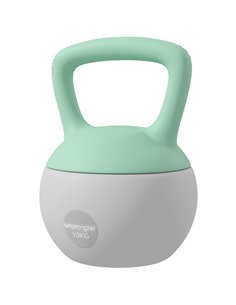SPORTNOW 10KG Kettlebell, Soft Kettle Bell with Non-Slip Handle for Home Gym Weight Lifting and Strength Training A91-340V03GY