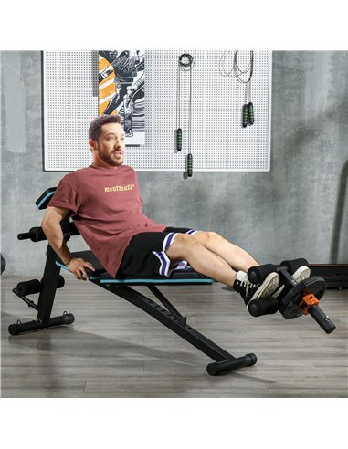 SPORTNOW Tibialis Trainer Tib Bar for Strengthening Calves Shins Ankles, Fits 5cm/2" Weight Plates A91-334V00BK