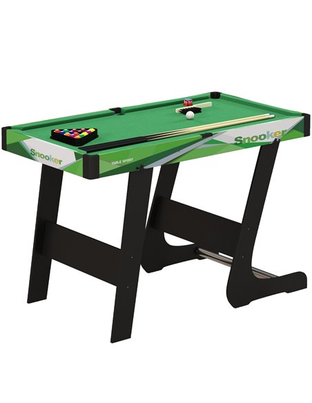 SPORTNOW 104cm Folding Mini Pool Table Set with 2 Cues, 16 Balls, Chalk, Triangle, Brush, Green A70-073V80GN - pic 89912 | FastDaddyshop