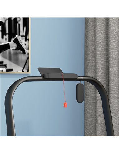 SPORTNOW 2.5HP Walking Pad, 1-6km/h Folding Treadmill with Remote Control and LED Display for Home Gym Office, Orange A90-365V70