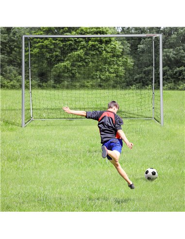 SPORTNOW 10ft x 6.5ft Football Goal, Football Net for Garden with Ground Stakes, Quick and Simple Set Up A62-038V02GY
