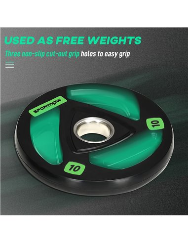 SPORTNOW Tib Bar with 2 x 10kg Olympic Weight Plates, Tibialis Trainer Calf Raise Machine for Shin Splints and Knee Pain Relief,