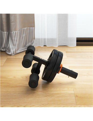 SPORTNOW Tib Bar with 2 x 5kg Olympic Weight Plates, Tibialis Trainer Calf Raise Machine for Shin Splints and Knee Pain Relief, 