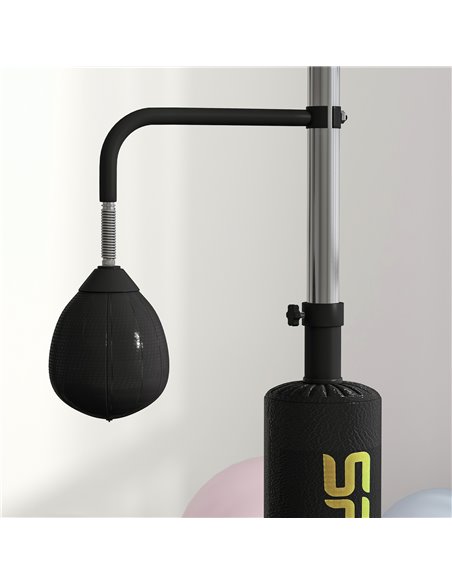 SPORTNOW Boxing Bag, Freestanding Punching Bag, with Reflex Bar, Speed Balls, Black A91-249V00BK - pic 90090 | FastDaddyshop