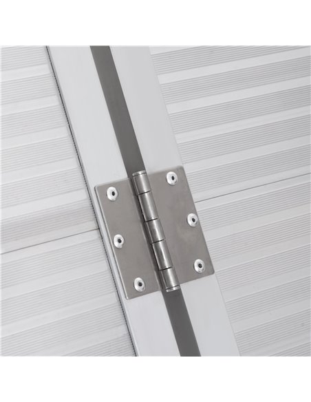 HOMCOM 3ft Folding Aluminum Wheelchair Ramp, Scooter Portable Mobility Assist Suitcase Access Aid, 270kg Capacity, silver 713-02 - pic 90117 | FastDaddyshop