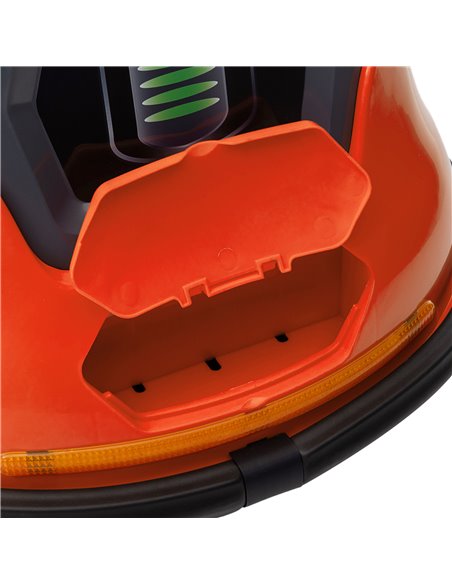 HOMCOM Bumper Car, 360° Rotation Spin 12V Kids Electric Car with Lights, Music, for Ages 1.5-5 Years - Orange 370-301V70OG - pic 90244 | FastDaddyshop