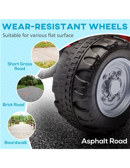AIYAPLAY Honda Licensed Electric Ride on Cars Kids Car Kids Electric Quad Bike 6V ATV Ride On, 4 Pack, for 1.5-3 Years Red 370-2 - pic 90259 | FastDaddyshop