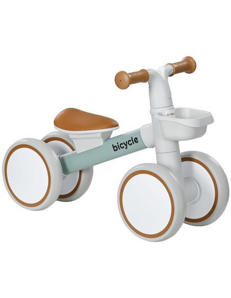 AIYAPLAY Kids Balance Bike for 1-3 Years Old with Adjustable Seat, Silent Wheels, Green 370-308V00GN - pic 90272 | FastDaddyshop