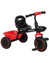 AIYAPLAY Kids Trike for 2-5 Years with Adjustable Seat, Pedal, Baskets, Red 370-269V00RD