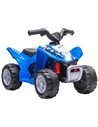 AIYAPLAY Honda Licensed Kids Electric Quad Bike 6V ATV Ride On for 1.5-3 Years Blue 370-224V70BU